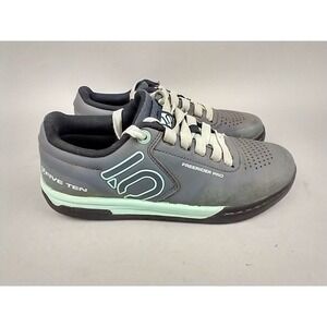 Five Ten Freerider Pro Mountain Bike Shoes Grey Mint Green G54783 Womens 8